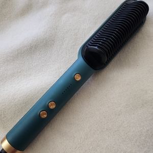 Hair straightener comb